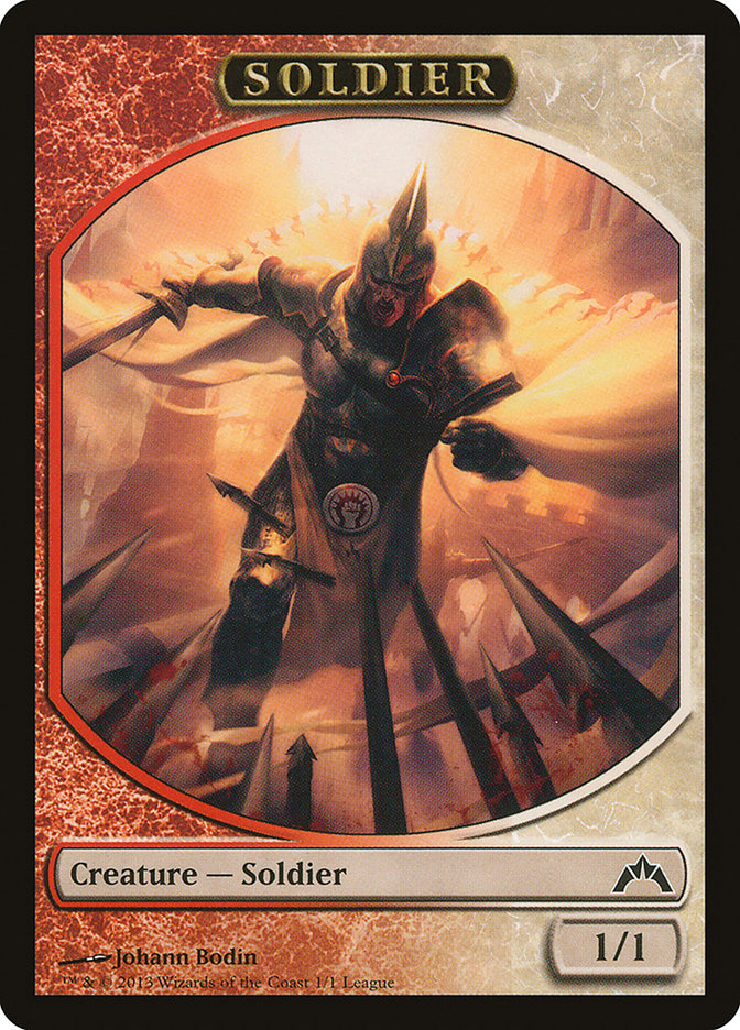 Soldier (Johann Bodin) [League Tokens 2013] | Dumpster Cat Games