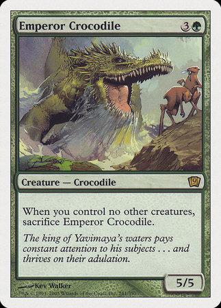 Emperor Crocodile [Ninth Edition] | Dumpster Cat Games