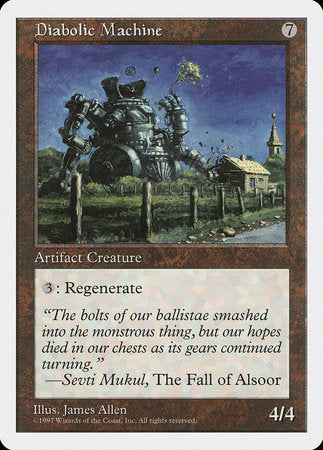 Diabolic Machine [Fifth Edition] | Dumpster Cat Games