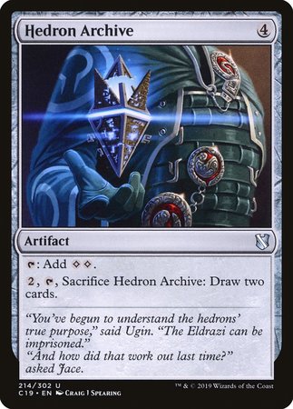 Hedron Archive [Commander 2019] | Dumpster Cat Games