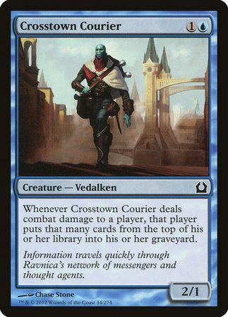 Crosstown Courier [Return to Ravnica] | Dumpster Cat Games