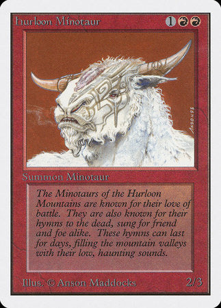 Hurloon Minotaur [Unlimited Edition] | Dumpster Cat Games