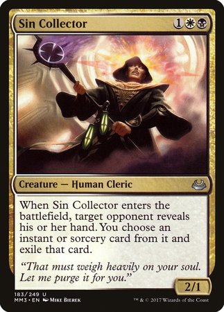 Sin Collector [Modern Masters 2017] | Dumpster Cat Games
