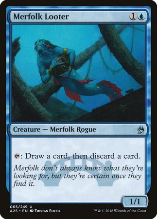 Merfolk Looter [Masters 25] | Dumpster Cat Games