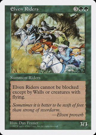 Elven Riders [Fifth Edition] | Dumpster Cat Games