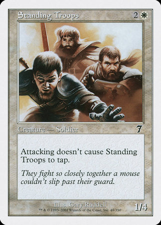 Standing Troops [Seventh Edition] | Dumpster Cat Games
