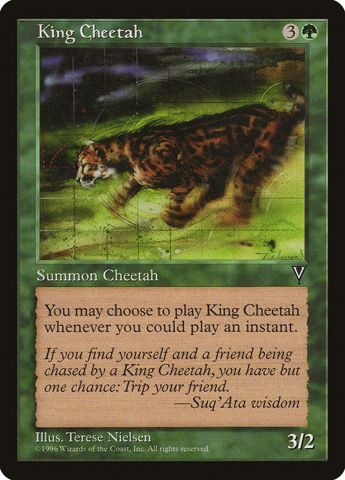 King Cheetah [Visions] | Dumpster Cat Games