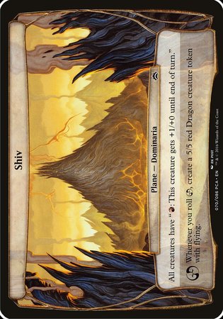 Shiv (Planechase Anthology) [Planechase Anthology Planes] | Dumpster Cat Games