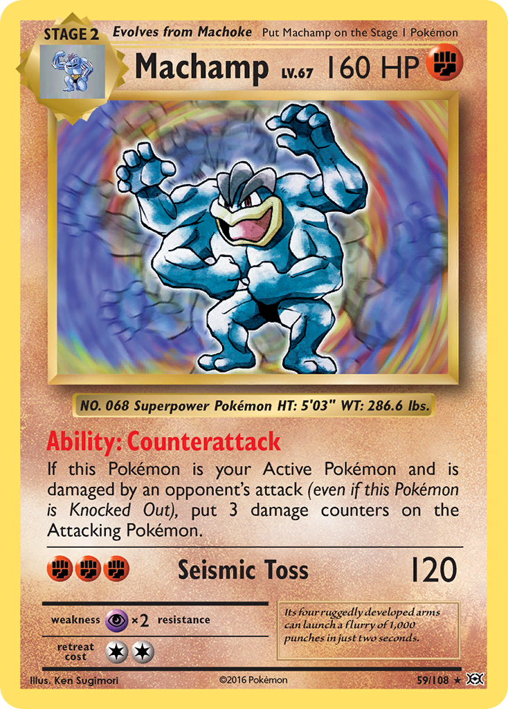 Machamp (59/108) [XY: Evolutions] | Dumpster Cat Games