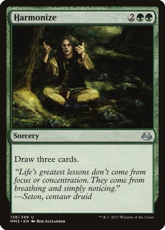 Harmonize [Modern Masters 2017] | Dumpster Cat Games