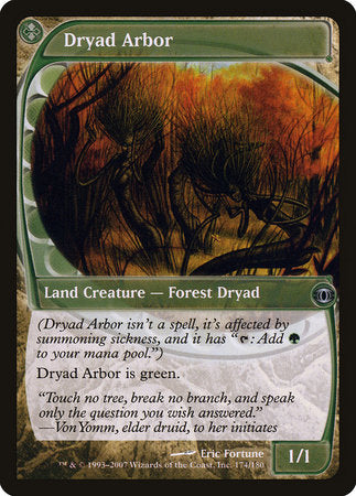 Dryad Arbor [Future Sight] | Dumpster Cat Games