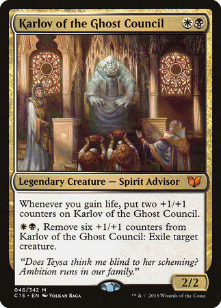 Karlov of the Ghost Council [Commander 2015] | Dumpster Cat Games