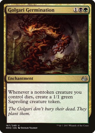 Golgari Germination [Modern Masters 2017] | Dumpster Cat Games