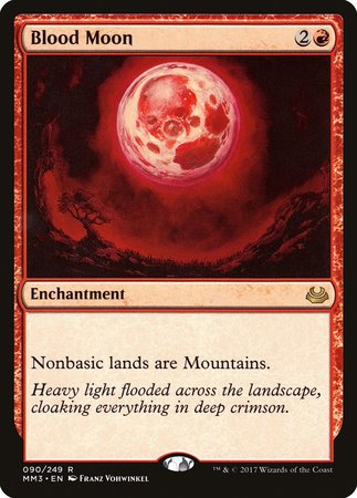 Blood Moon [Modern Masters 2017] | Dumpster Cat Games