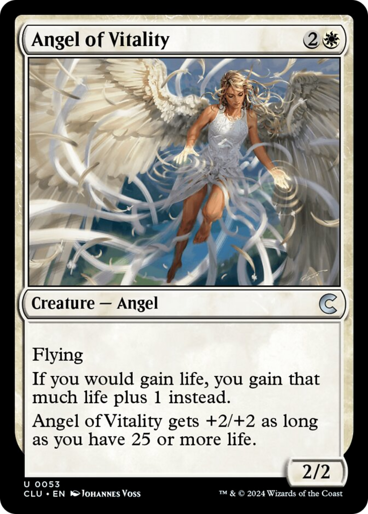 Angel of Vitality [Ravnica: Clue Edition] | Dumpster Cat Games