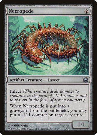 Necropede [Scars of Mirrodin] | Dumpster Cat Games