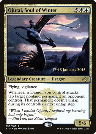Ojutai, Soul of Winter [Fate Reforged Promos] | Dumpster Cat Games