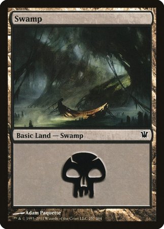 Swamp (257) [Innistrad] | Dumpster Cat Games