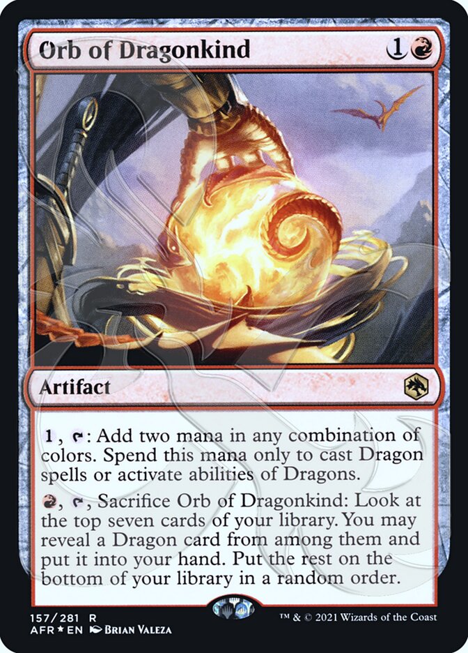 Orb of Dragonkind (Ampersand Promo) [Dungeons & Dragons: Adventures in the Forgotten Realms Promos] | Dumpster Cat Games
