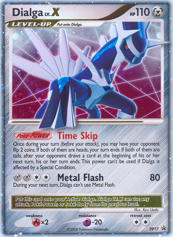 Dialga LV.X (DP17) [Diamond & Pearl: Black Star Promos] | Dumpster Cat Games