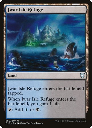 Jwar Isle Refuge [Commander 2018] | Dumpster Cat Games