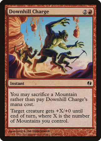 Downhill Charge [Duel Decks: Venser vs. Koth] | Dumpster Cat Games