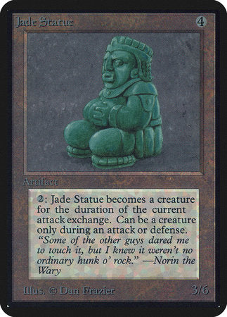 Jade Statue [Limited Edition Alpha] | Dumpster Cat Games