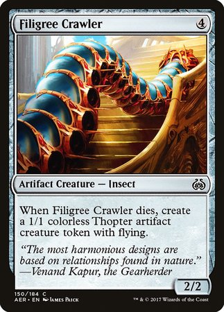 Filigree Crawler [Aether Revolt] | Dumpster Cat Games
