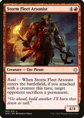 Storm Fleet Arsonist [Ixalan] | Dumpster Cat Games