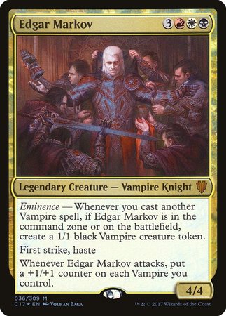 Edgar Markov [Commander 2017] | Dumpster Cat Games