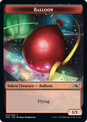 Cat // Balloon Double-sided Token [Unfinity Tokens] | Dumpster Cat Games