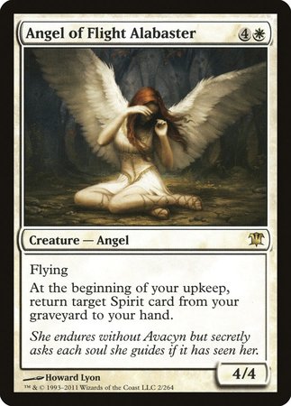 Angel of Flight Alabaster [Innistrad] | Dumpster Cat Games