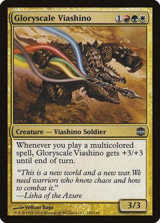 Gloryscale Viashino [Alara Reborn] | Dumpster Cat Games