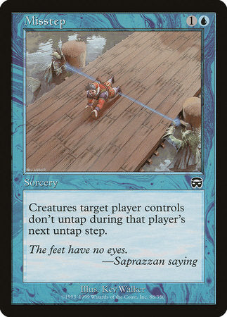 Misstep [Mercadian Masques] | Dumpster Cat Games