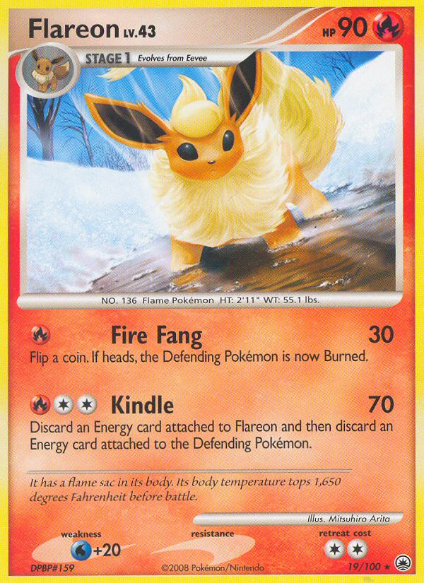 Flareon (19/100) [Diamond & Pearl: Majestic Dawn] | Dumpster Cat Games