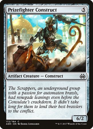 Prizefighter Construct [Aether Revolt] | Dumpster Cat Games