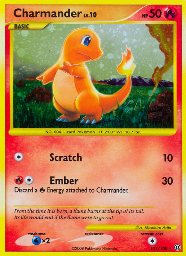 Charmander (101/100) [Diamond & Pearl: Stormfront] | Dumpster Cat Games
