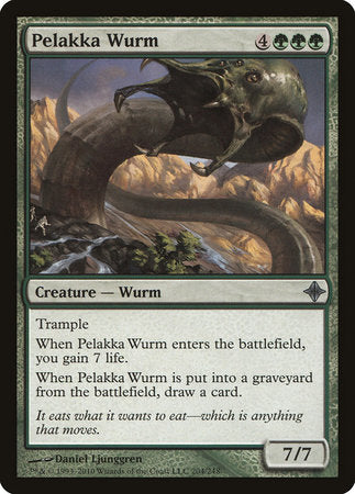Pelakka Wurm [Rise of the Eldrazi] | Dumpster Cat Games