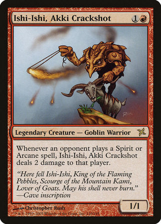 Ishi-Ishi, Akki Crackshot [Betrayers of Kamigawa] | Dumpster Cat Games