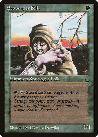 Scavenger Folk [The Dark] | Dumpster Cat Games