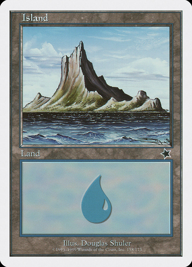 Island (158) [Starter 1999] | Dumpster Cat Games