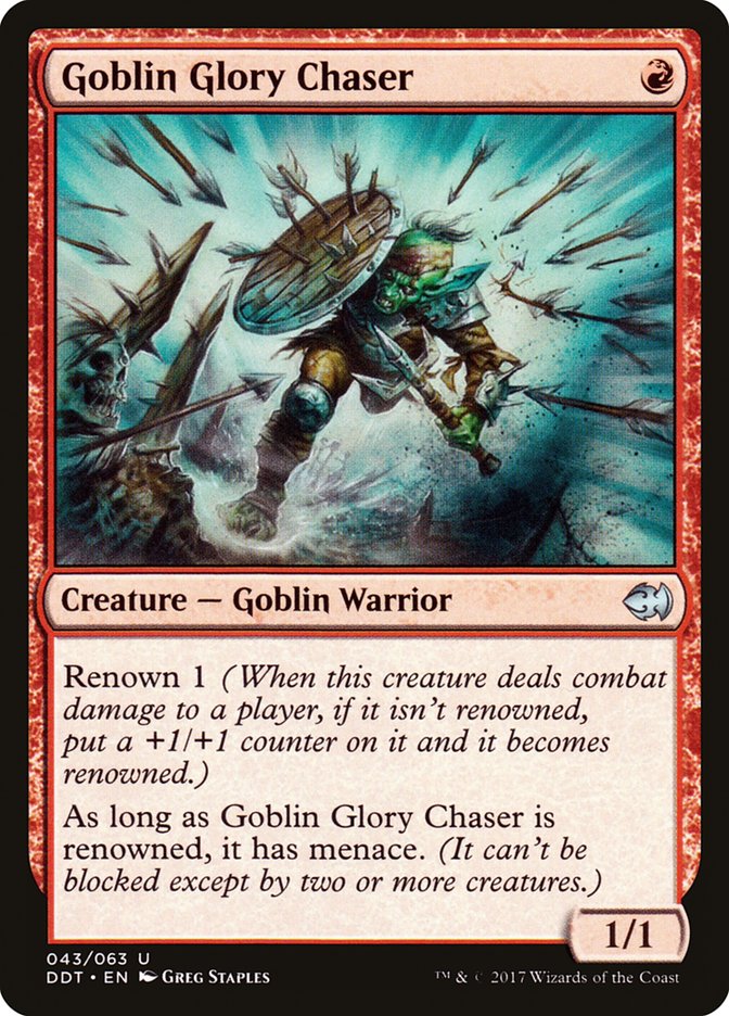 Goblin Glory Chaser [Duel Decks: Merfolk vs. Goblins] | Dumpster Cat Games