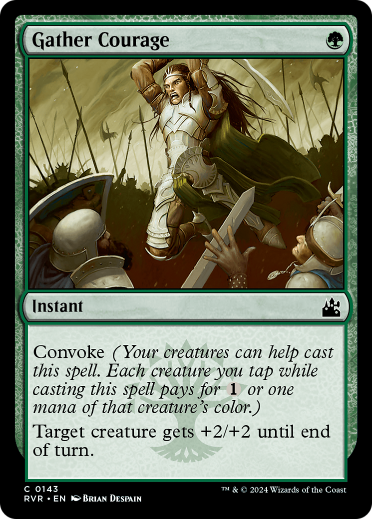 Gather Courage [Ravnica Remastered] | Dumpster Cat Games