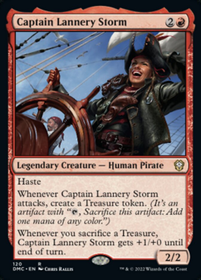 Captain Lannery Storm [Dominaria United Commander] | Dumpster Cat Games
