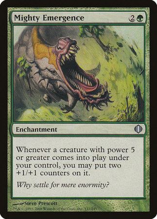 Mighty Emergence [Shards of Alara] | Dumpster Cat Games
