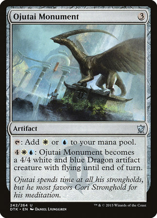 Ojutai Monument [Dragons of Tarkir] | Dumpster Cat Games