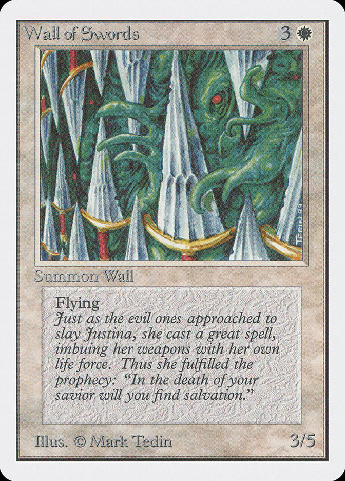Wall of Swords [Unlimited Edition] | Dumpster Cat Games