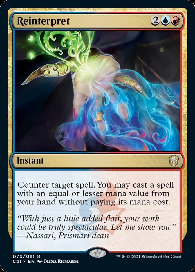 Reinterpret [Commander 2021] | Dumpster Cat Games
