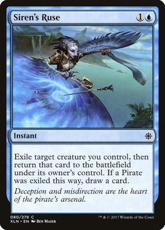 Siren's Ruse [Ixalan] | Dumpster Cat Games