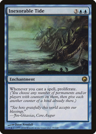 Inexorable Tide [Scars of Mirrodin] | Dumpster Cat Games
